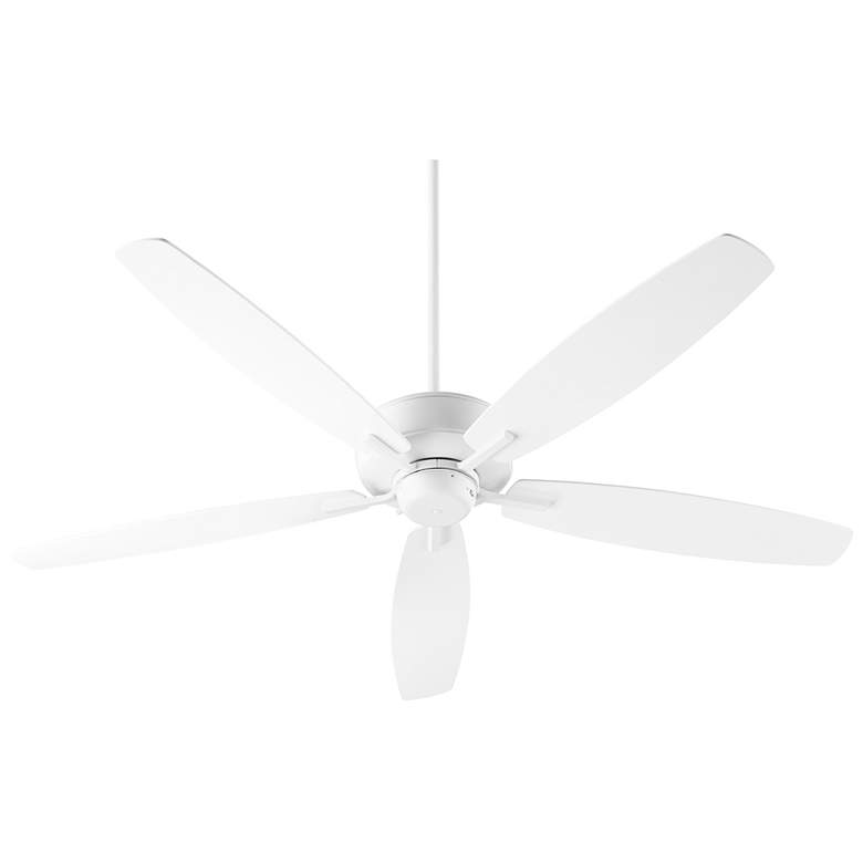 Image 1 Quorum International Breeze 60" Studio White Ceiling Fan