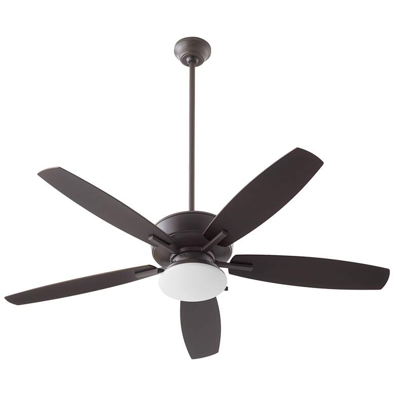 Image 1 Quorum International Breeze Patio Plus 52" Oiled Bronze Fan