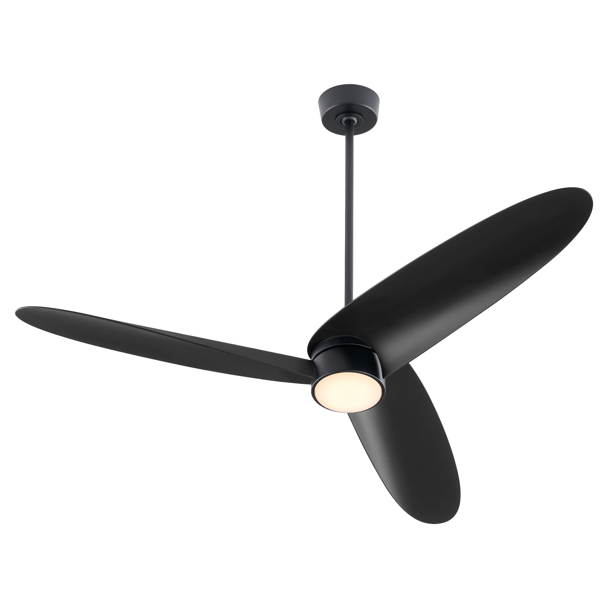 Image 3 Quorum International Brisa 60" Matte Black 3Bld Fan more views
