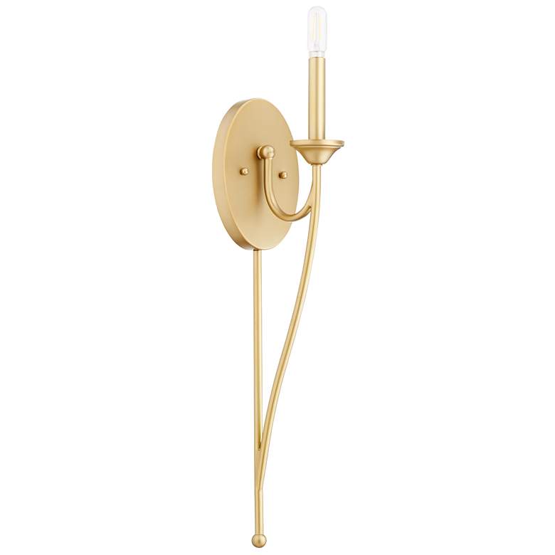 Image 1 Quorum International Brooks 1LT AGB Wall Mount