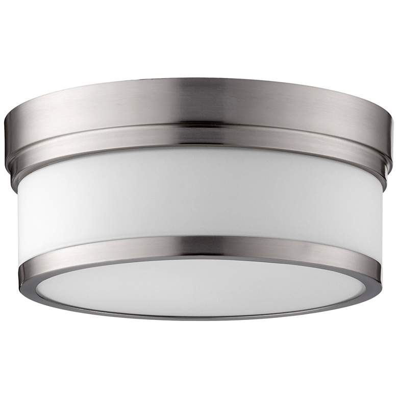 Image 1 Quorum International Celeste 12" Satin Nickel Ceiling Mount