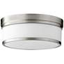 Quorum International Celeste 14" Satin Nickel Ceiling Mount