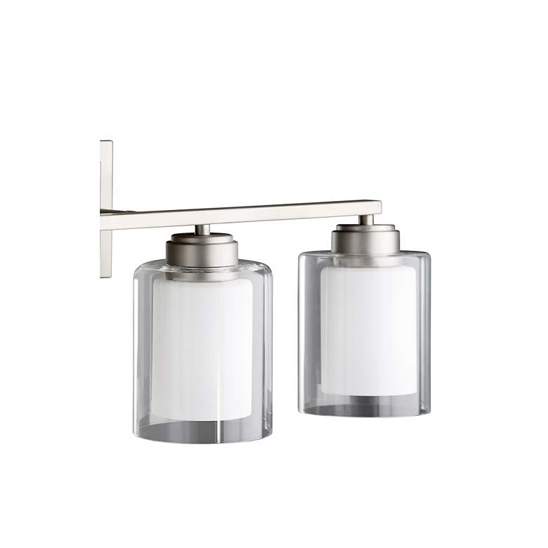 Image 2 Quorum International Charlotte 3LT Aged Brass Vanity Light more views