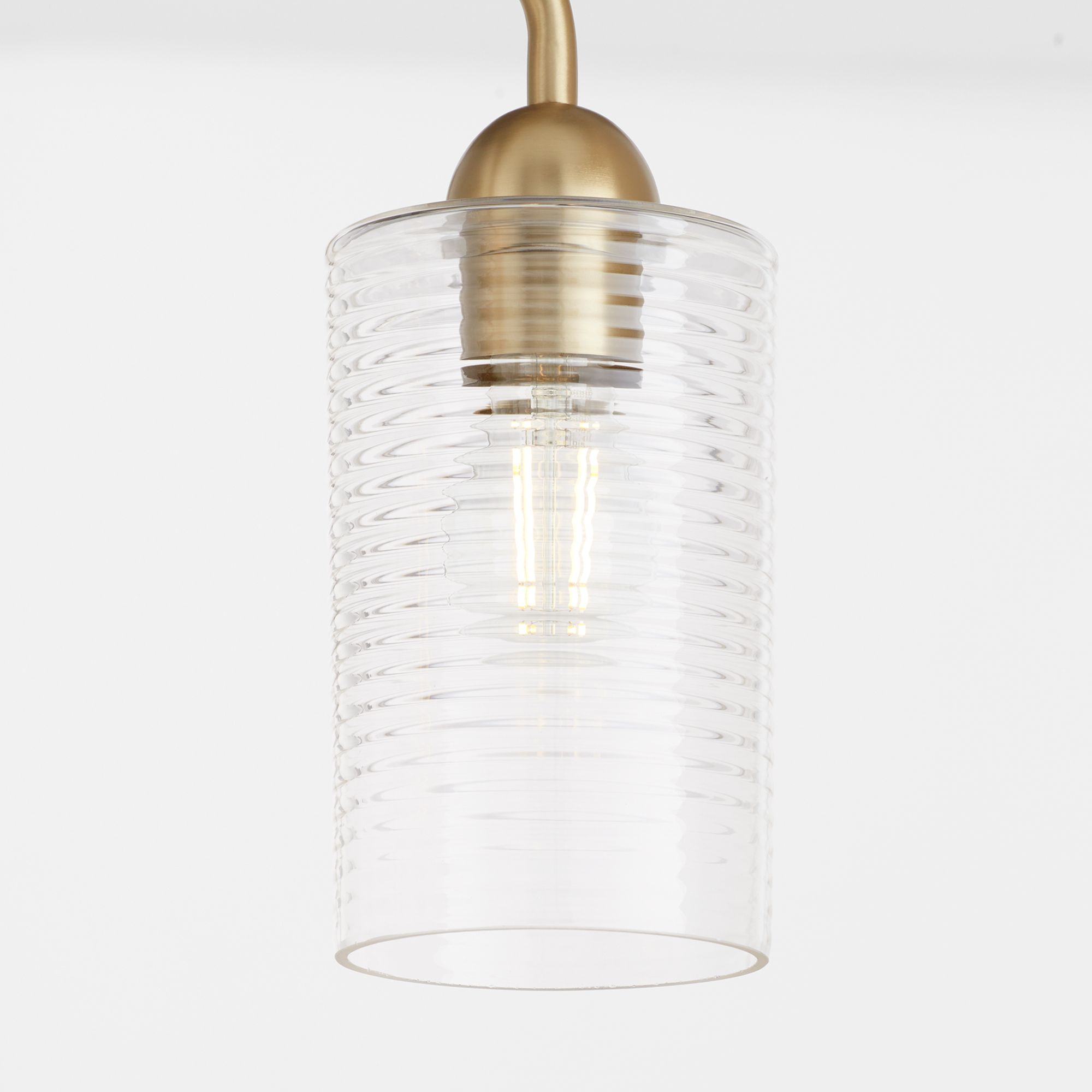 Image 4 Quorum International Charlotte 3LT Aged Brass Vanity Light more views