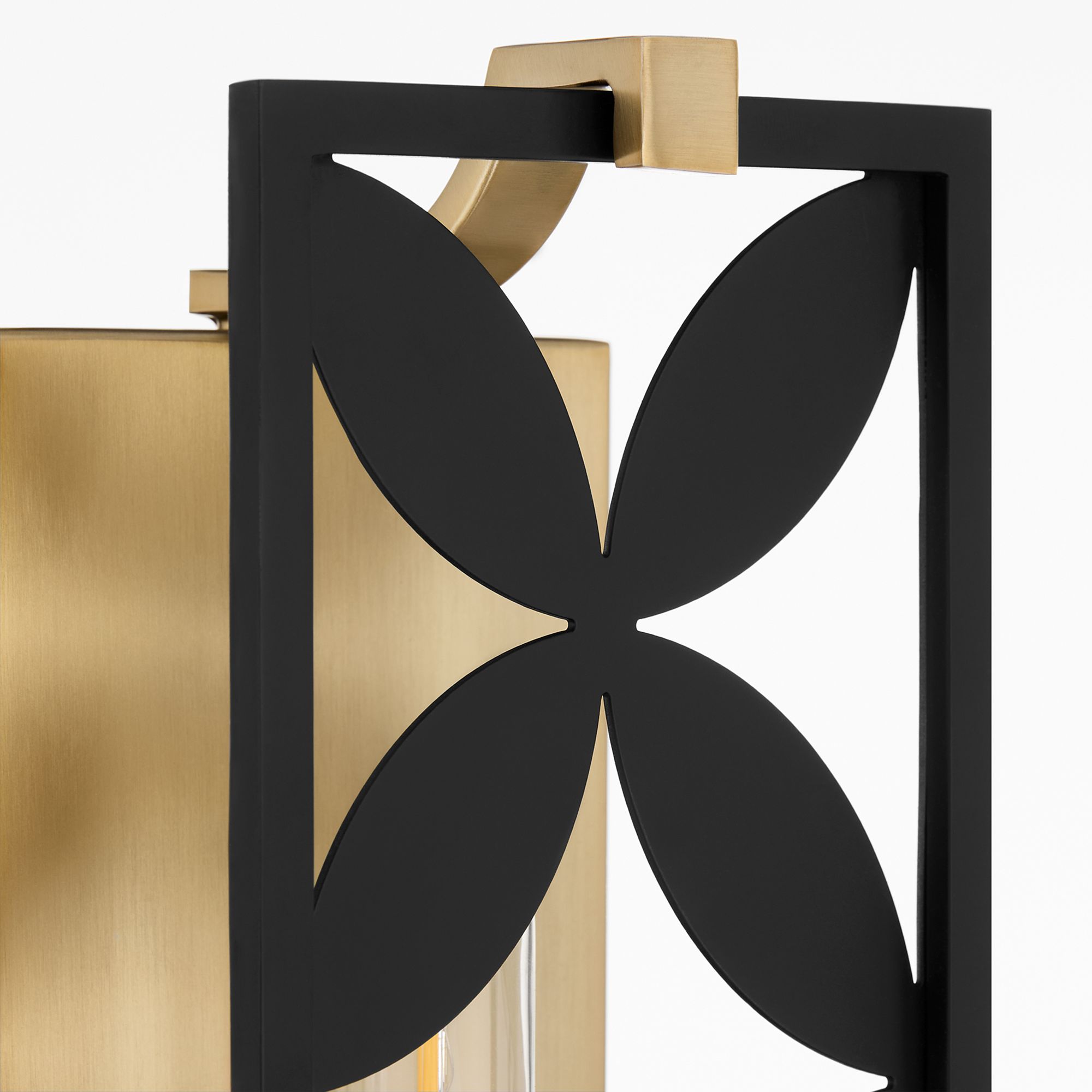 Image 4 Quorum International Charlotte 4LT Matte Black Vanity Light more views