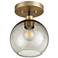 Quorum International Clarion 1LT TXB/AGB Ceiling Mount