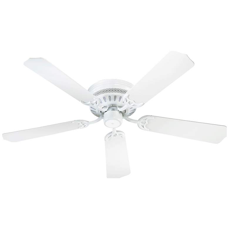 Image 1 Quorum International Custom Hugger 42" 5 Blade White Ceiling Fan