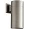 Quorum International Cylinder 1LT 6" Graphite Wall Lantern
