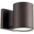 Quorum International Cylinder 1LT Bronze LED Outdoor Wall Light