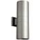 Quorum International Cylinder 2LT 6" Graphite Wall Lantern