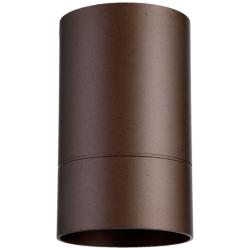 Quorum International Cylinder 4" Oiled Bronze Ceiling Mount