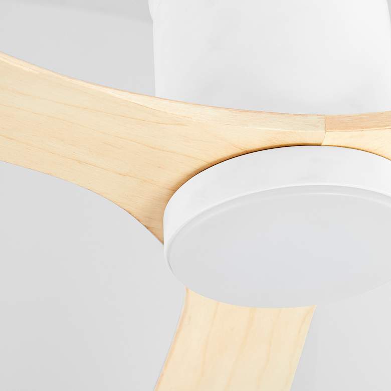 Image 3 Quorum International Dayton 3Bld Studio White Hugger Fan more views
