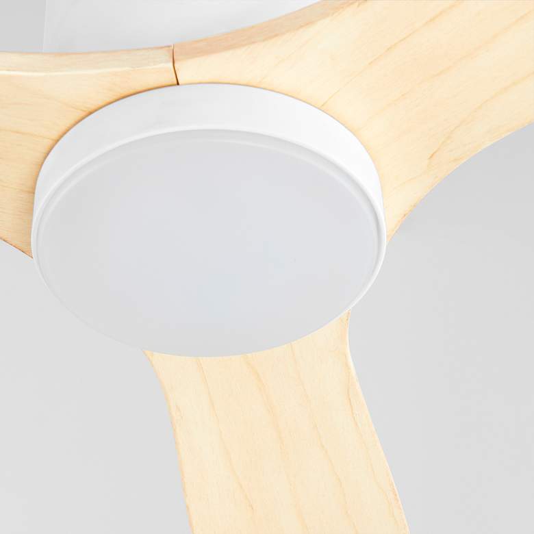 Image 4 Quorum International Dayton 3Bld Studio White Hugger Fan more views