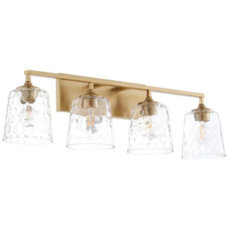 Image 1 Quorum International Eldorado 2LT Aged Brass Vanity Light