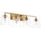 Quorum International Eldorado 2LT Aged Brass Vanity Light