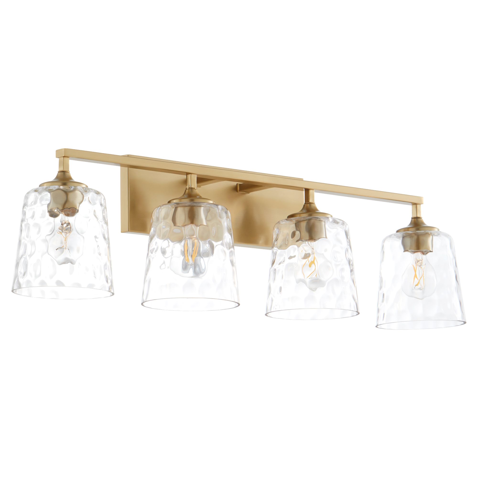Image 2 Quorum International Eldorado 2LT Aged Brass Vanity Light more views