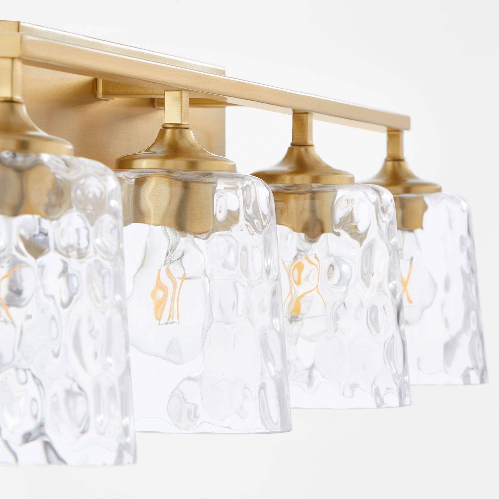 Image 4 Quorum International Eldorado 2LT Aged Brass Vanity Light more views