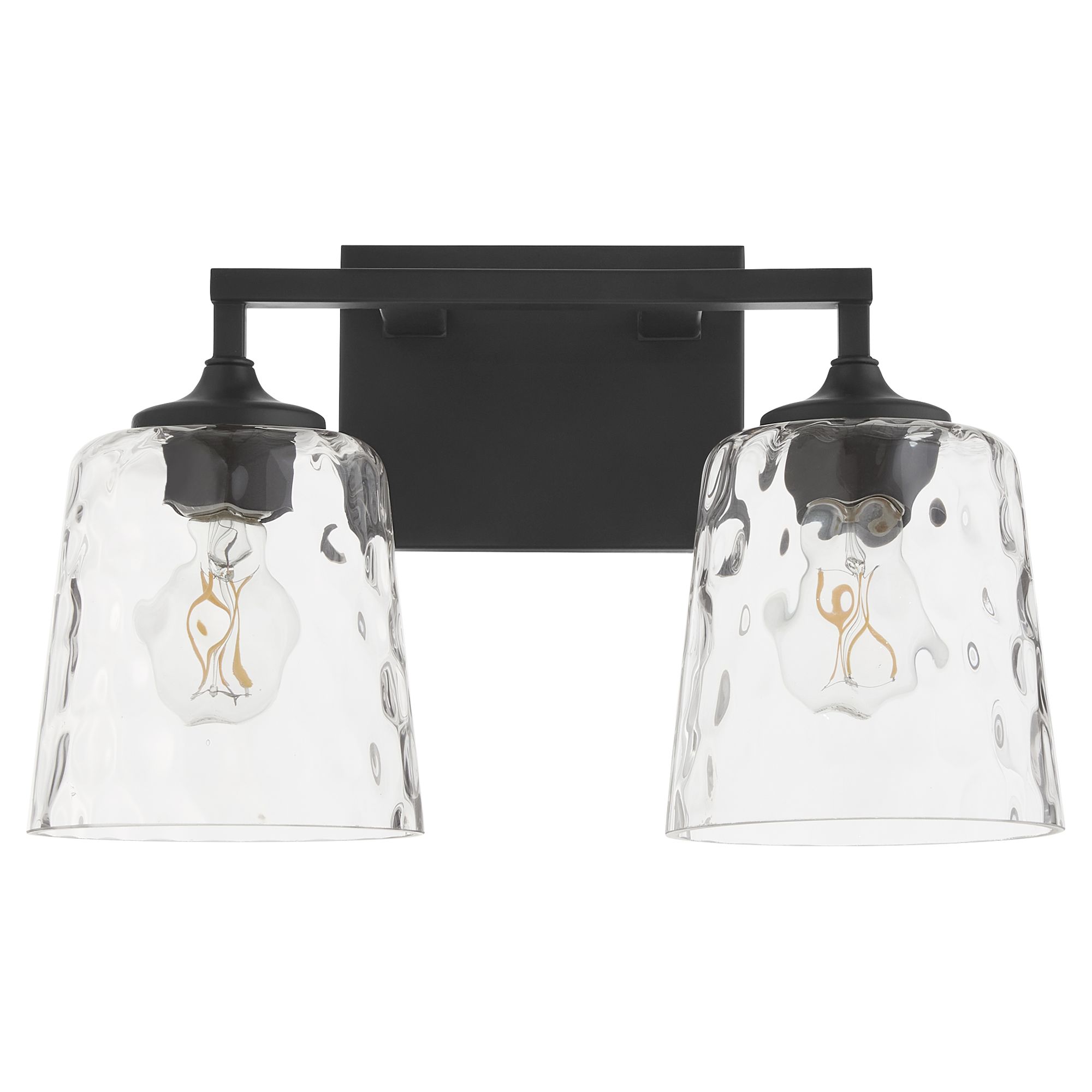 Image 2 Quorum International Eldorado 2LT Matte Black Vanity Light more views