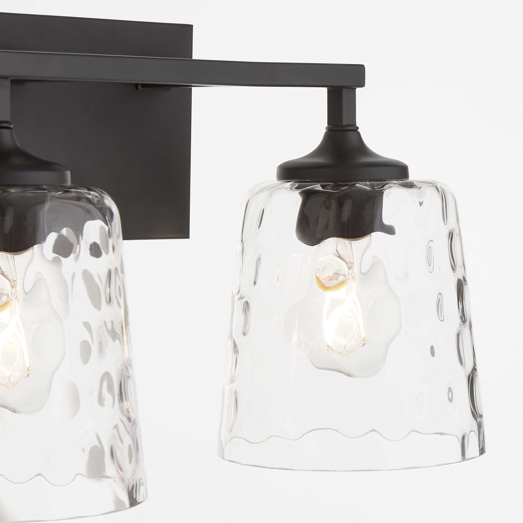 Image 3 Quorum International Eldorado 2LT Matte Black Vanity Light more views