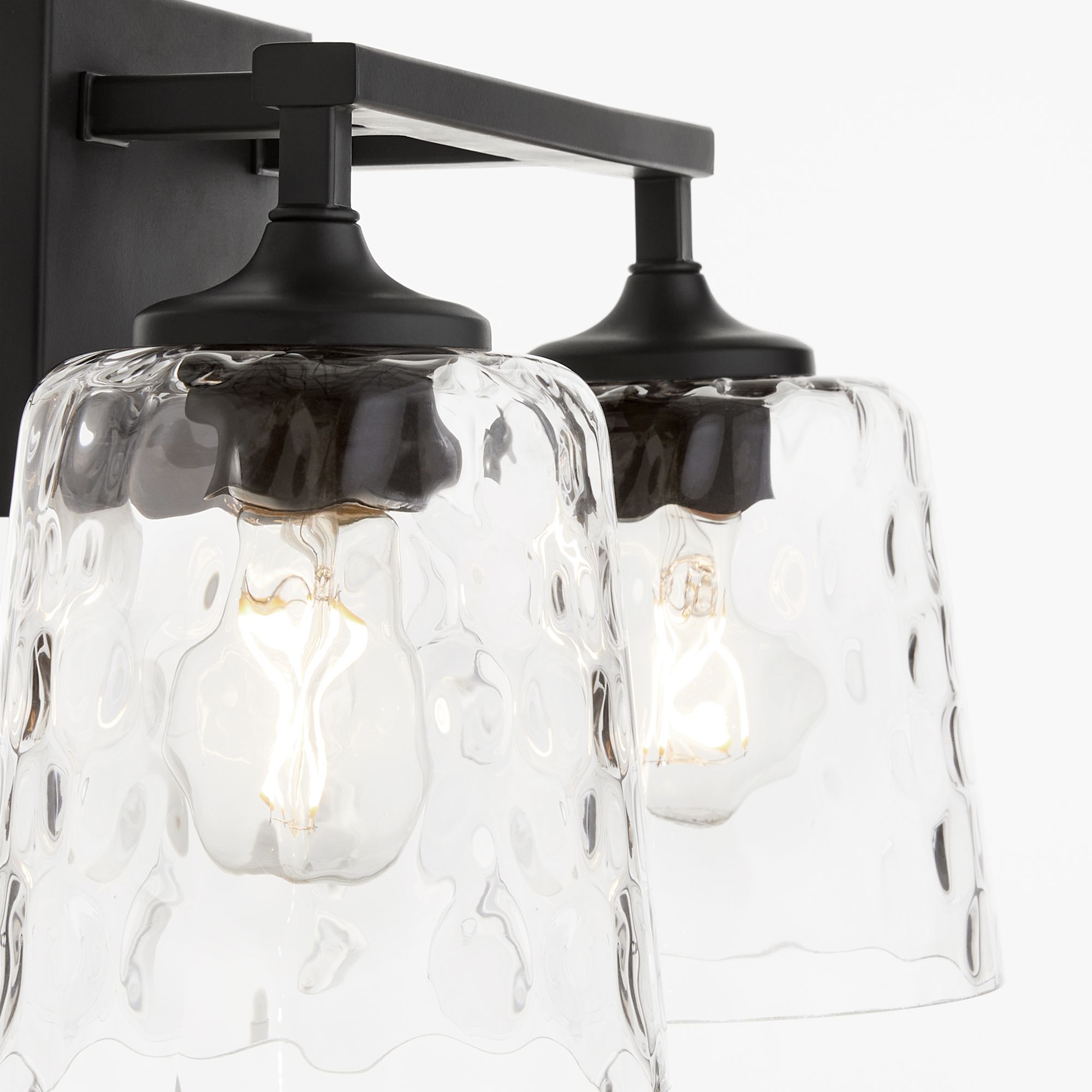 Image 4 Quorum International Eldorado 2LT Matte Black Vanity Light more views