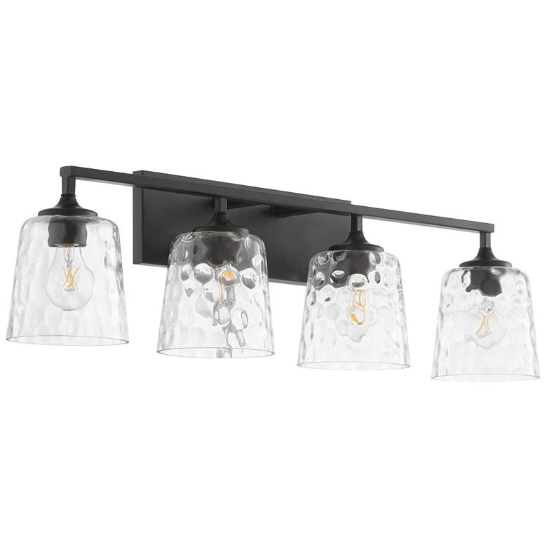 Image 1 Quorum International Eldorado 2LT Matte Black Vanity Light