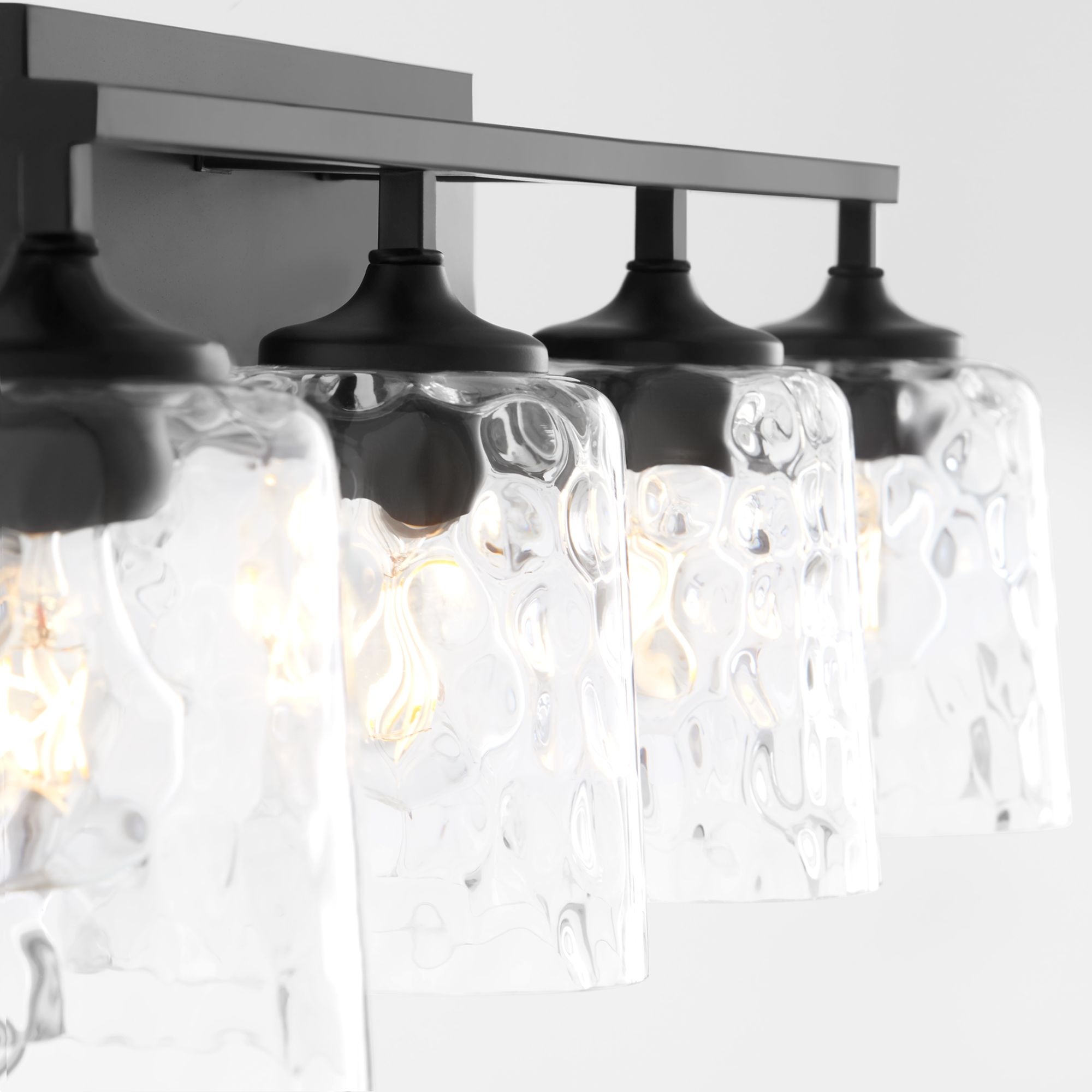 Image 4 Quorum International Eldorado 2LT Matte Black Vanity Light more views