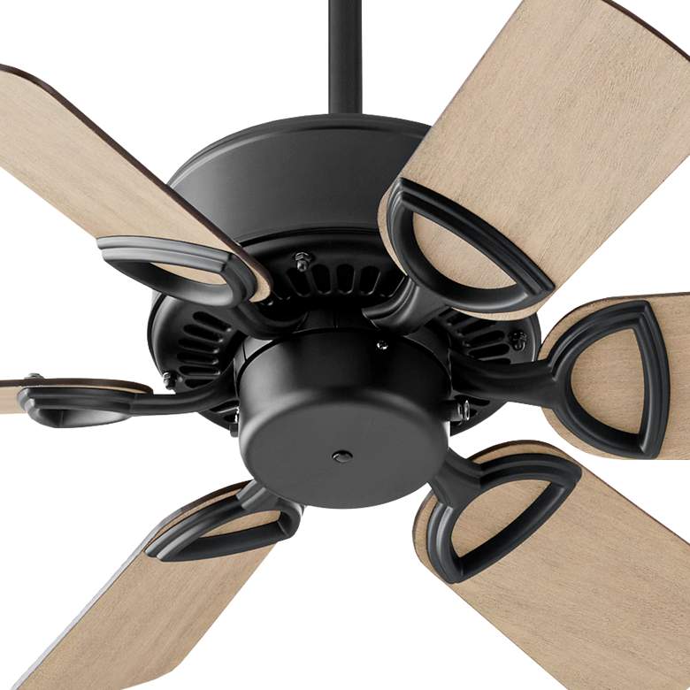 Image 2 Quorum International Estate 30" Matte Black Ceiling Fan more views
