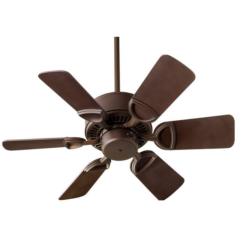 Image 1 Quorum International Estate 30" Oiled Bronze Ceiling Fan