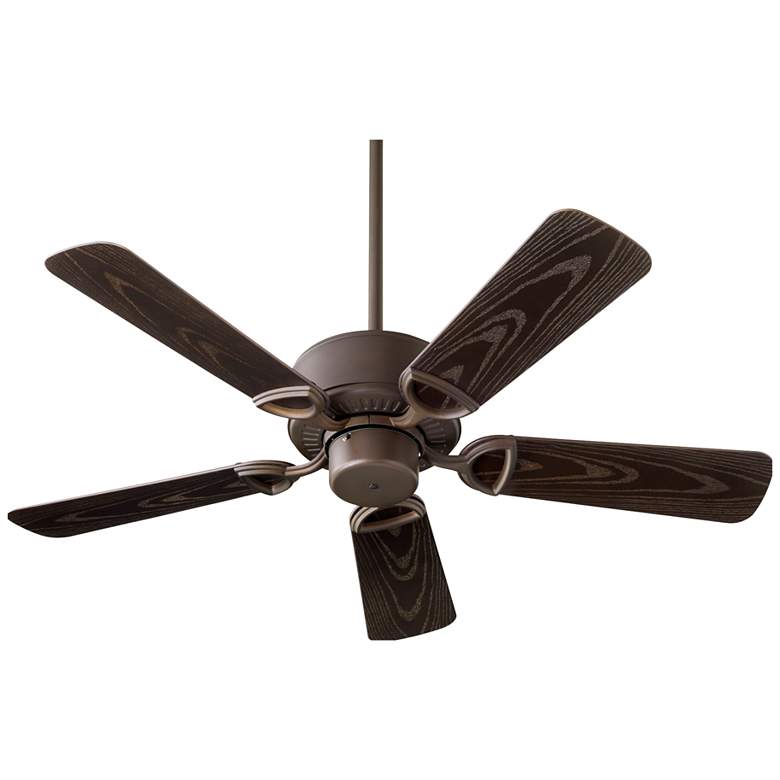 Image 1 Quorum International Estate 42" Oiled Bronze 5 Blade Patio Fan