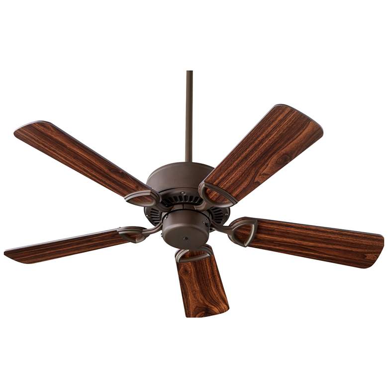 Image 1 Quorum International Estate 42" Oiled Bronze Ceiling Fan