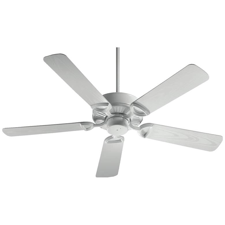 Image 1 Quorum International Estate Patio 52" White Fan