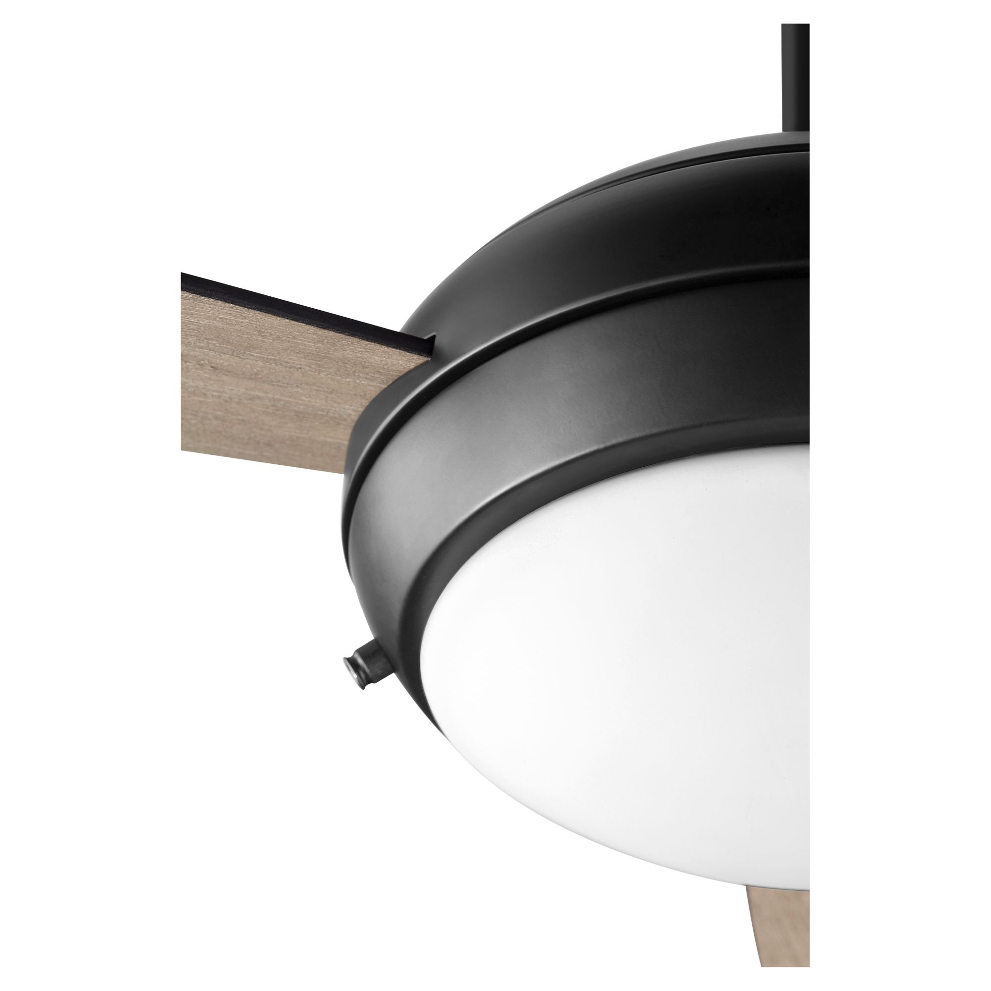 Image 3 Quorum International Expo 52" 3 Blade Matte Black LED Ceiling Fan more views