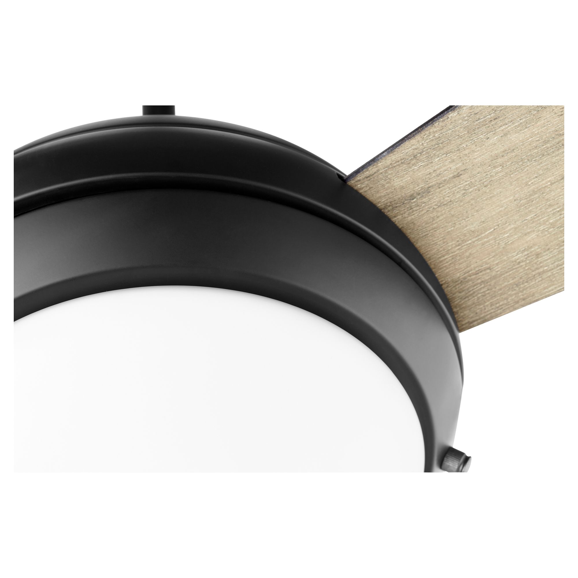 Image 2 Quorum International Expo 60" 3 Blade Matte Black LED Ceiling Fan more views