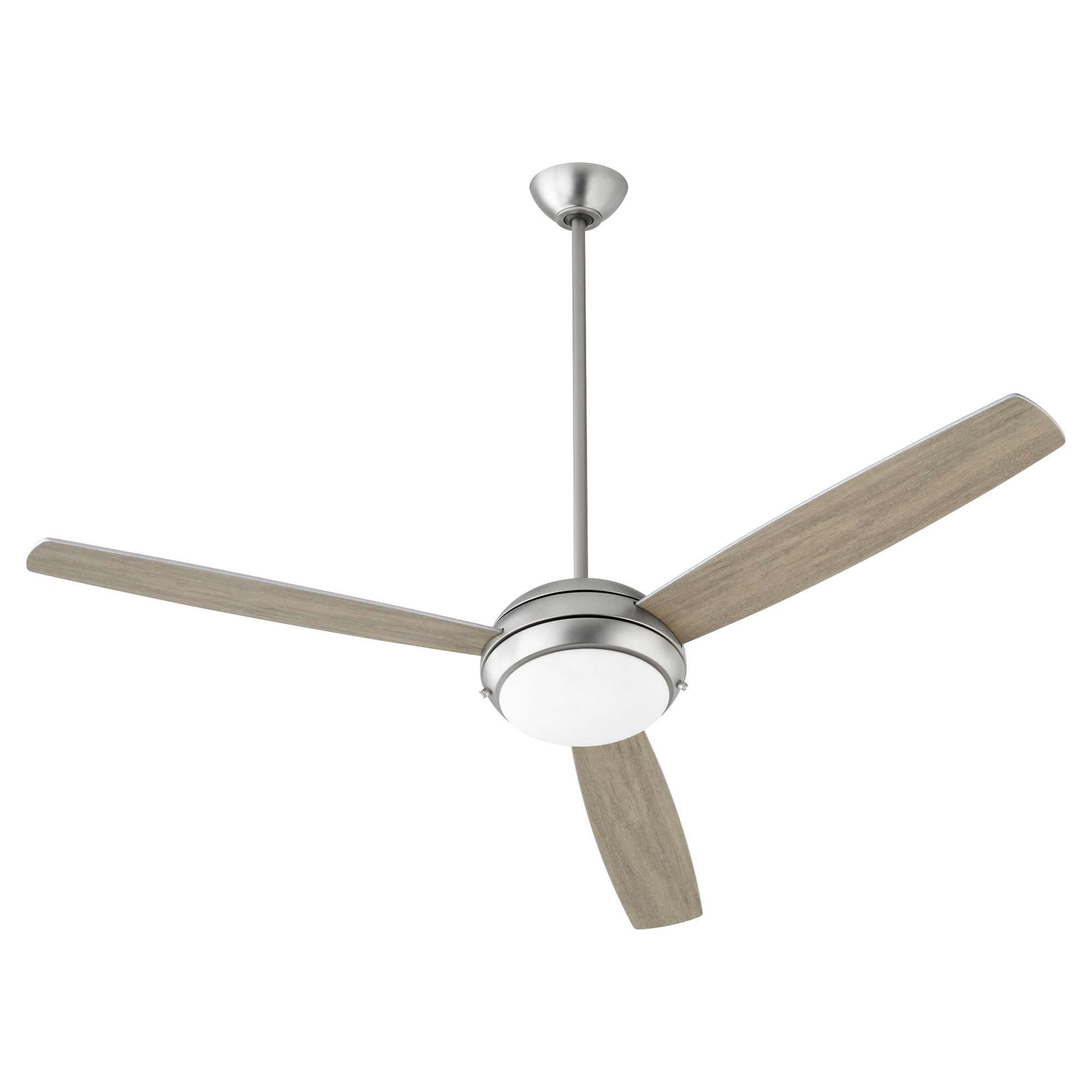 Image 2 Quorum International Expo 60" 3 Blade Satin Nickel LED Ceiling Fan more views