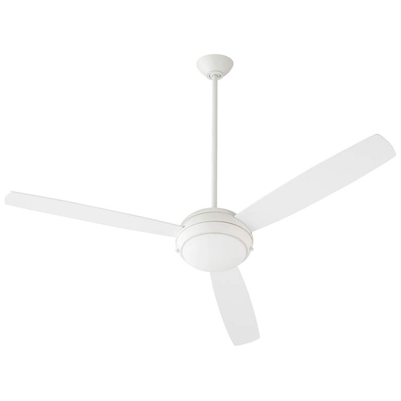 Image 1 Quorum International Expo 60" 3 Blade Studio White LED Ceiling Fan