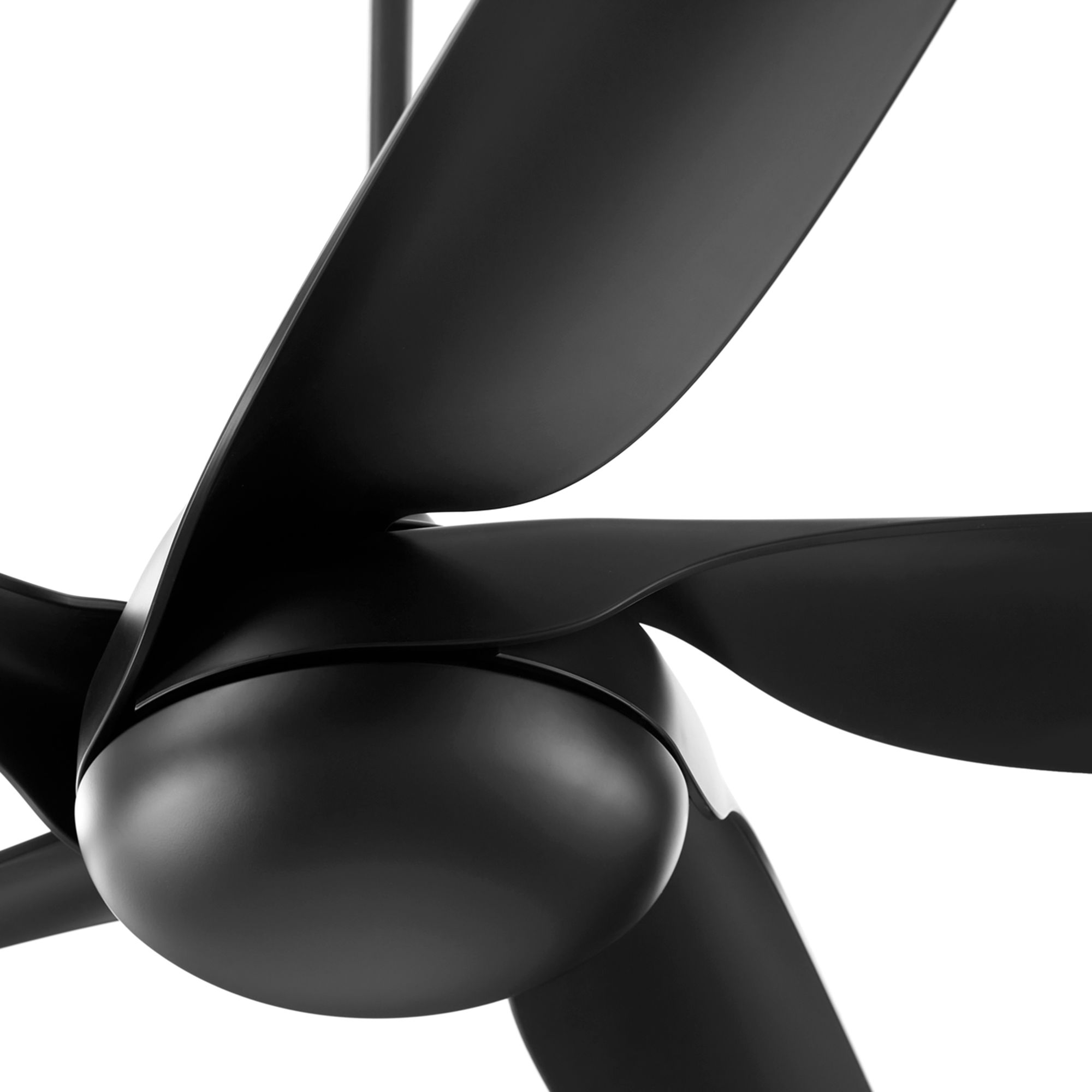 Image 2 Quorum International Fury 65" 5 Blade Matte Black Ceiling Fan more views