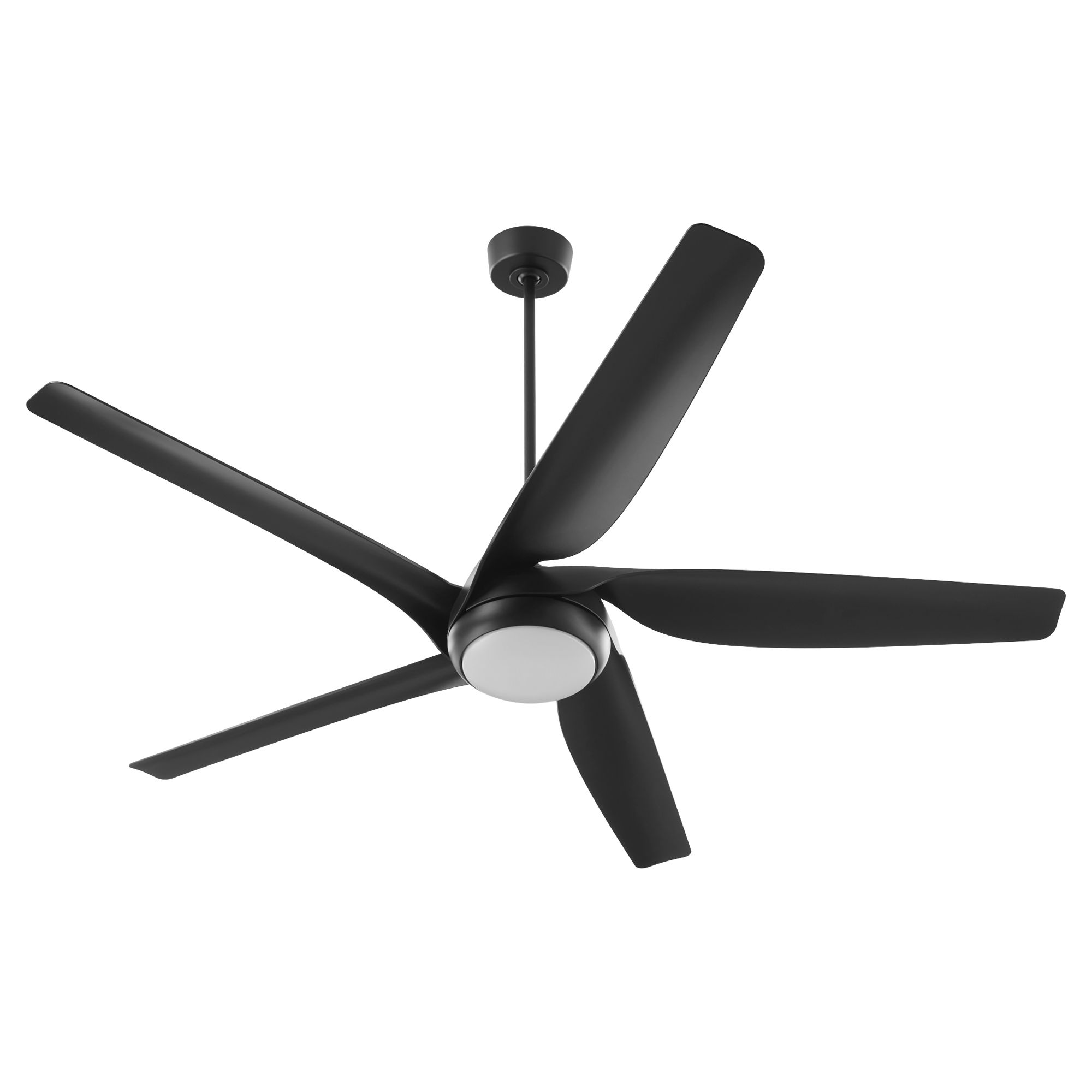 Image 3 Quorum International Fury 65" 5 Blade Matte Black Ceiling Fan more views