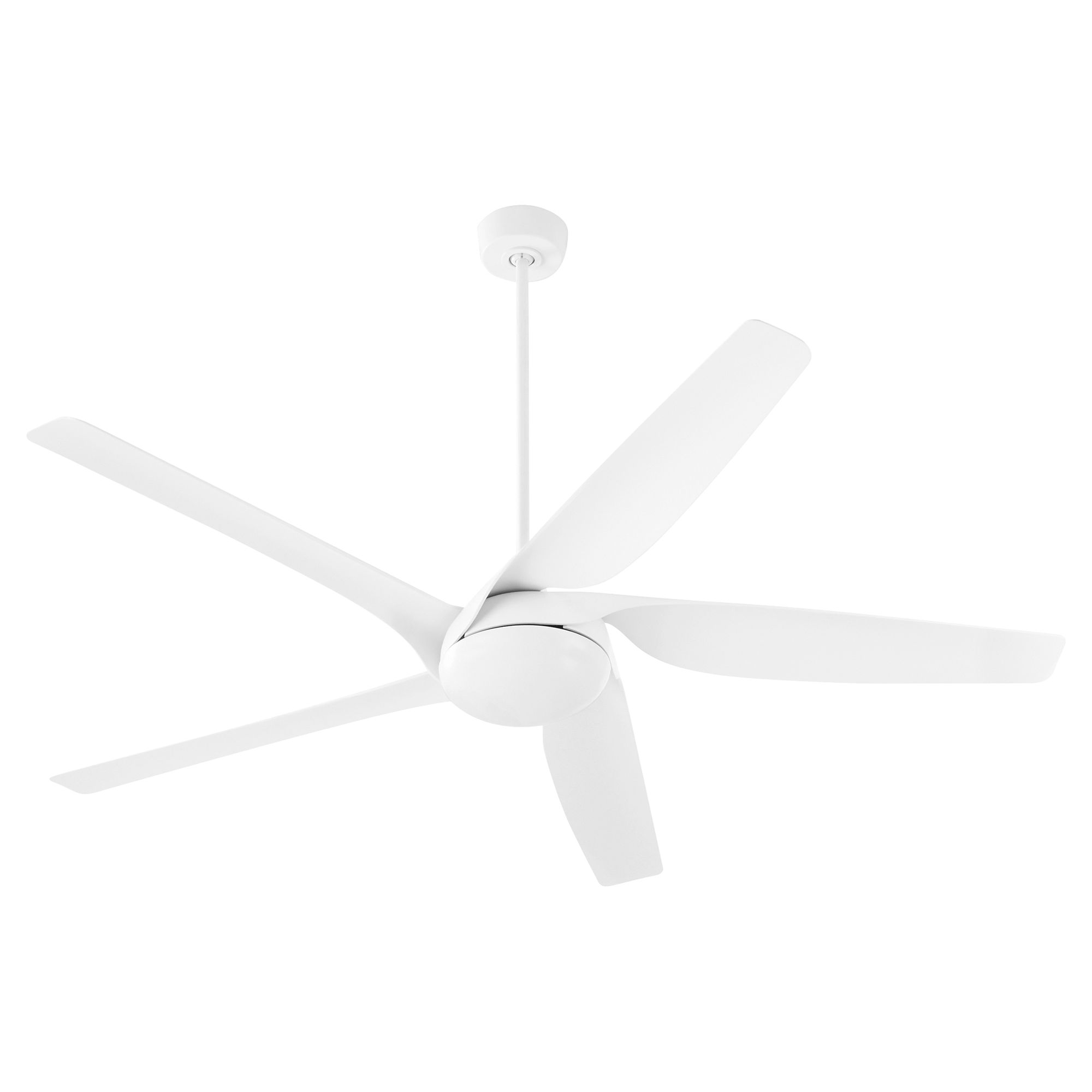 Thumbnail3 of Quorum International Fury 65" 5 Blade Studio White Ceiling Fan more views
