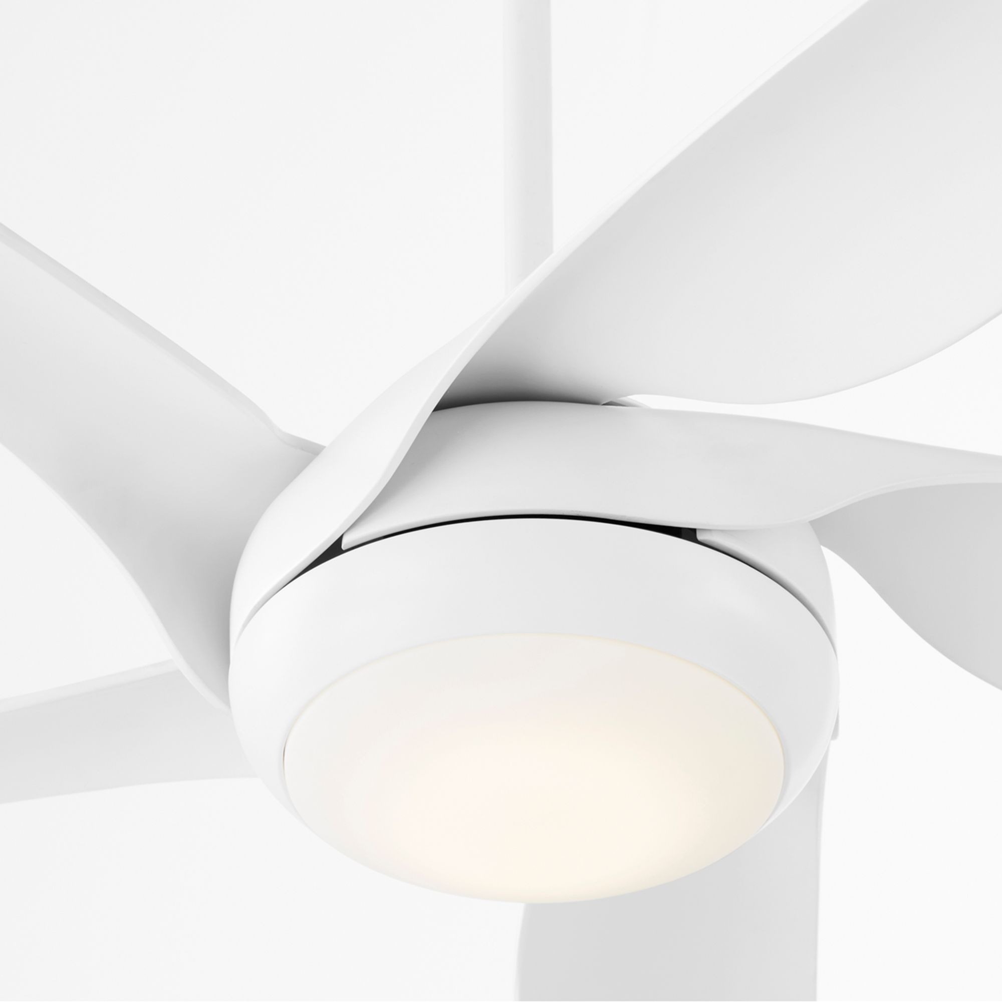 Thumbnail4 of Quorum International Fury 65" 5 Blade Studio White Ceiling Fan more views