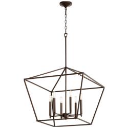 Quorum International Gabriel 6LT Oiled Bronze Nook