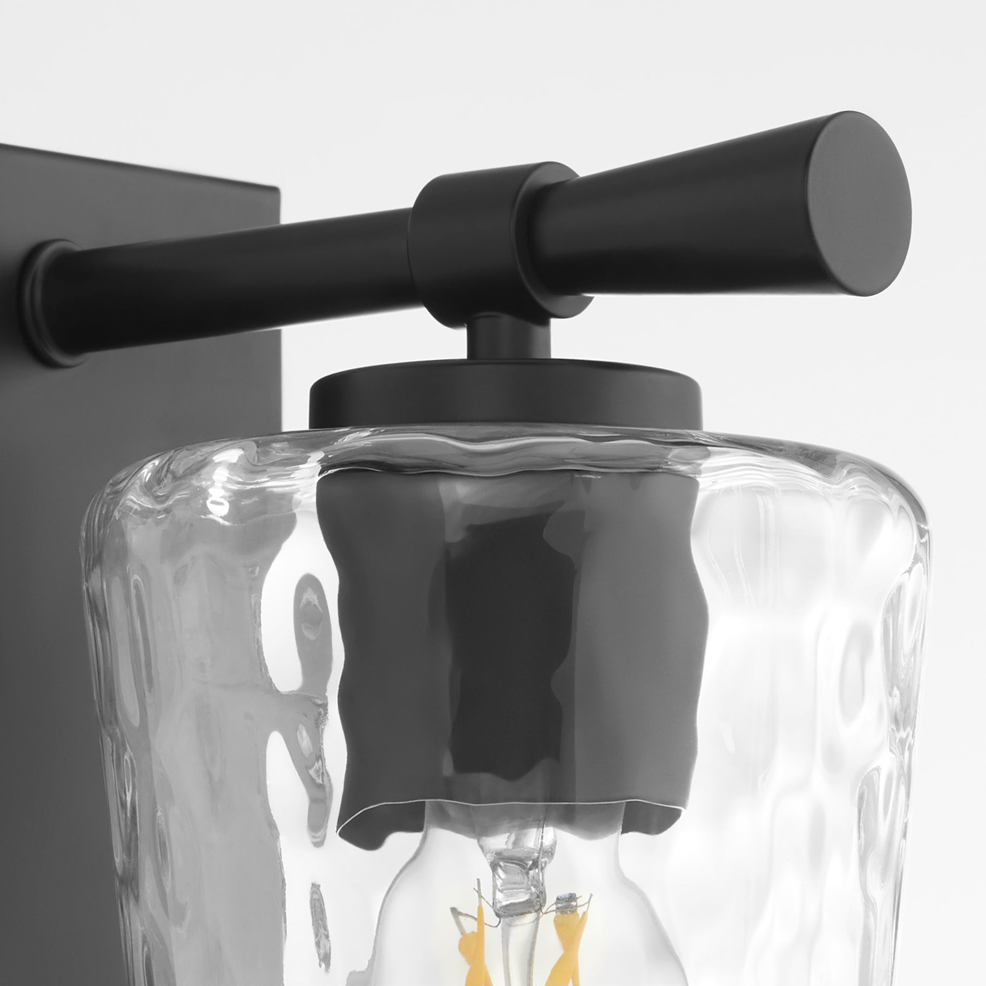 Image 4 Quorum International Goodwin 1LT Matte Black Wall Mount more views