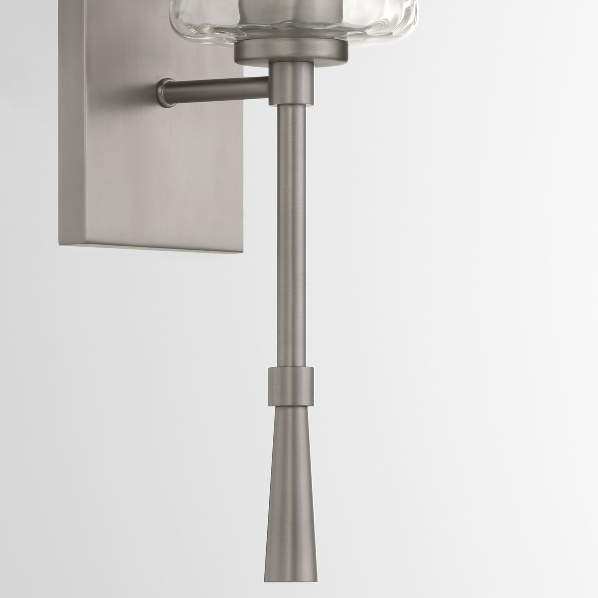 Image 4 Quorum International Goodwin 1LT Satin Nickel Tall Wall Mount more views