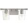 Quorum International Goodwin 2LT Satin Nickel Vanity Light