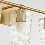 4_Quorum International Goodwin 3LT Aged Brass Vanity Light more views