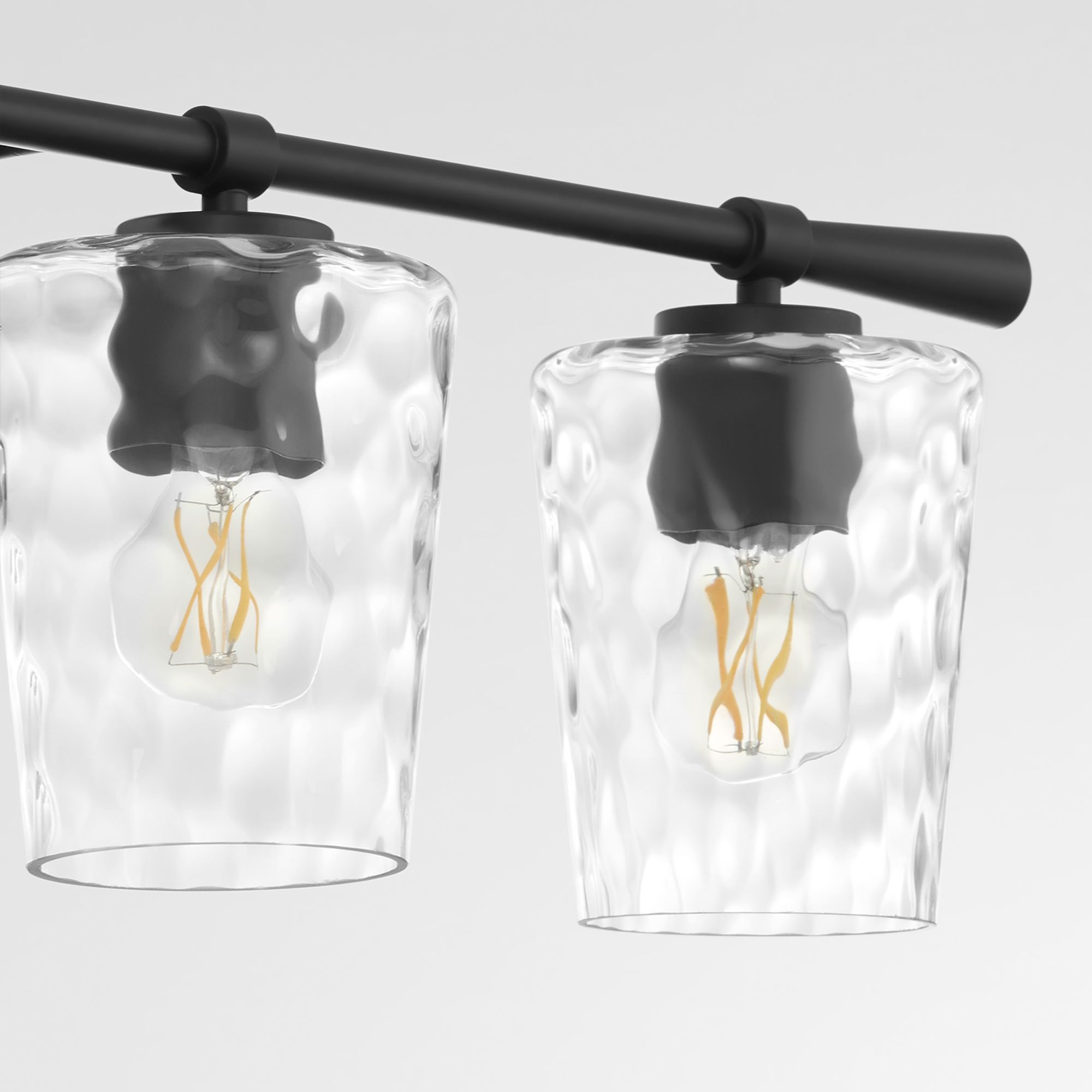 Image 3 Quorum International Goodwin 4LT Matte Black Vanity Light more views