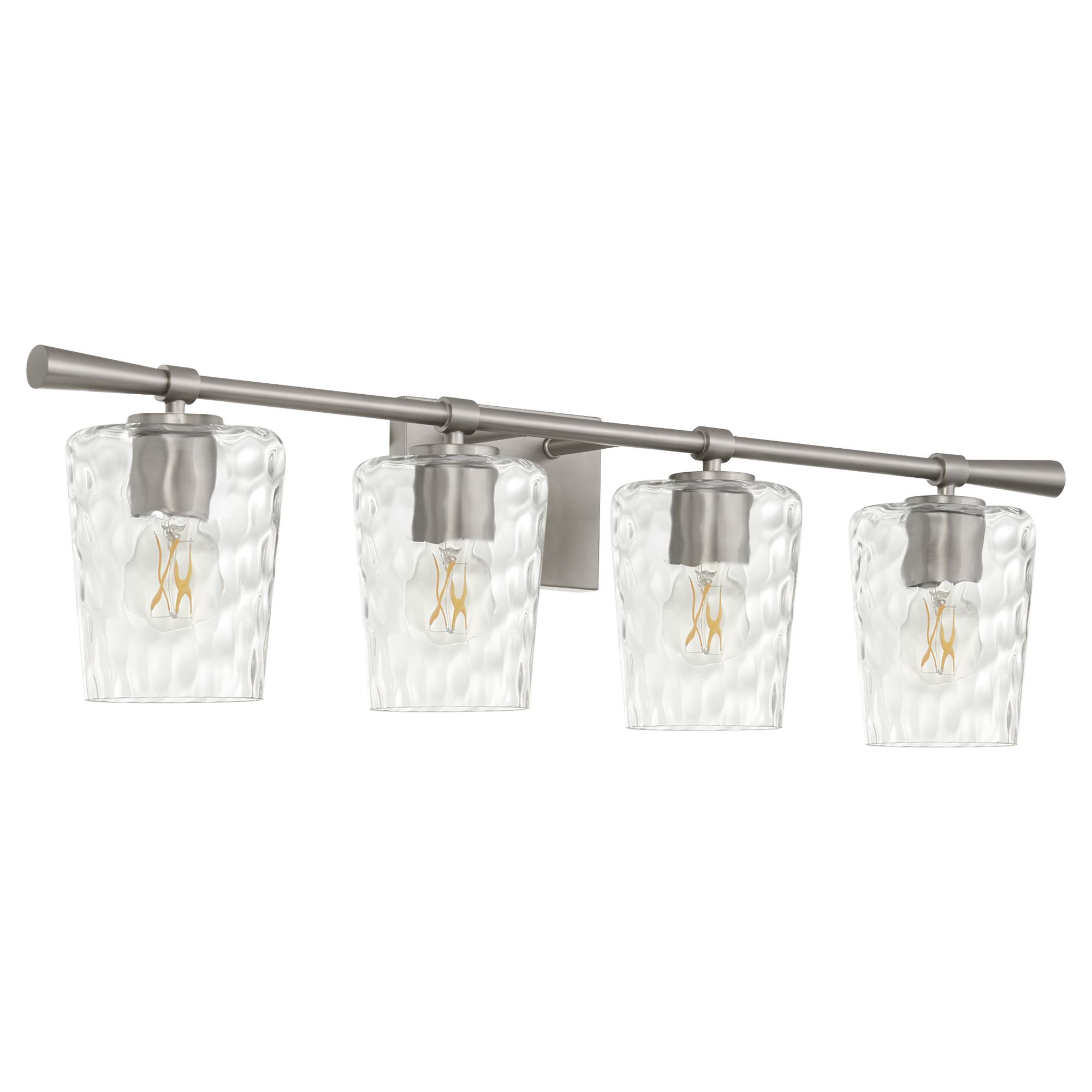 Image 2 Quorum International Goodwin 4LT Satin Nickel Vanity Light more views