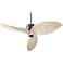Quorum International Hawkeye 52" 3 Blade Textured Black Ceiling Fan