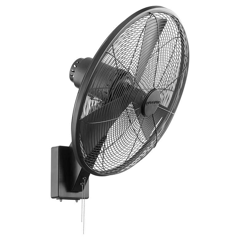 Image 3 Quorum International Impulse 20" Matte Black Wall Fan more views