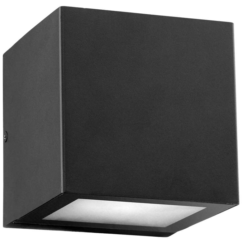 Image 1 Quorum International Ion 1LT Black LED Outdoor Wall Light