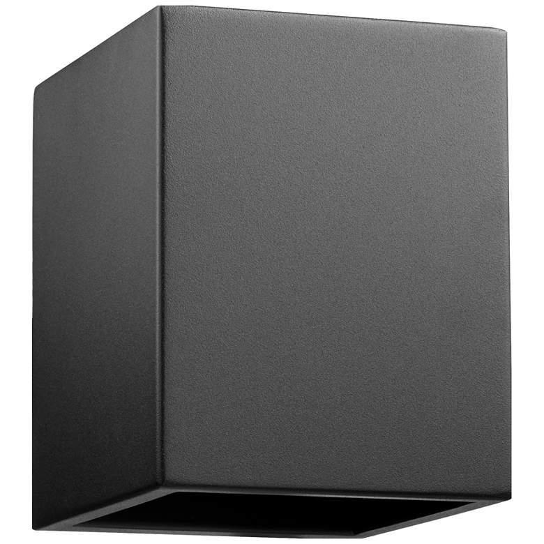 Image 1 Quorum International Ion 1LT SM Textured Black Wall Lantern